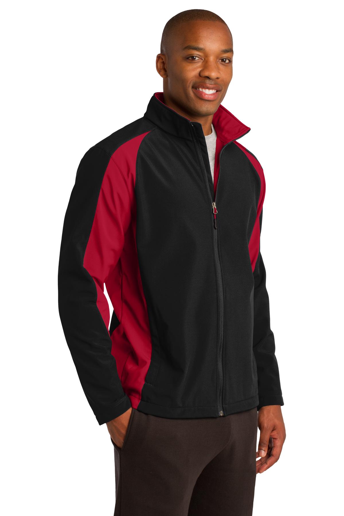 Sport-Tek ST970 Black / True Red