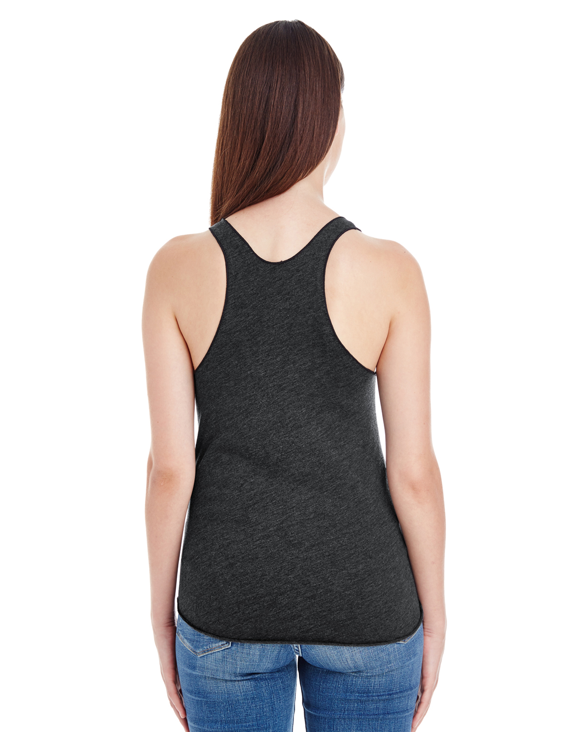 American Apparel BB308W Heather Black