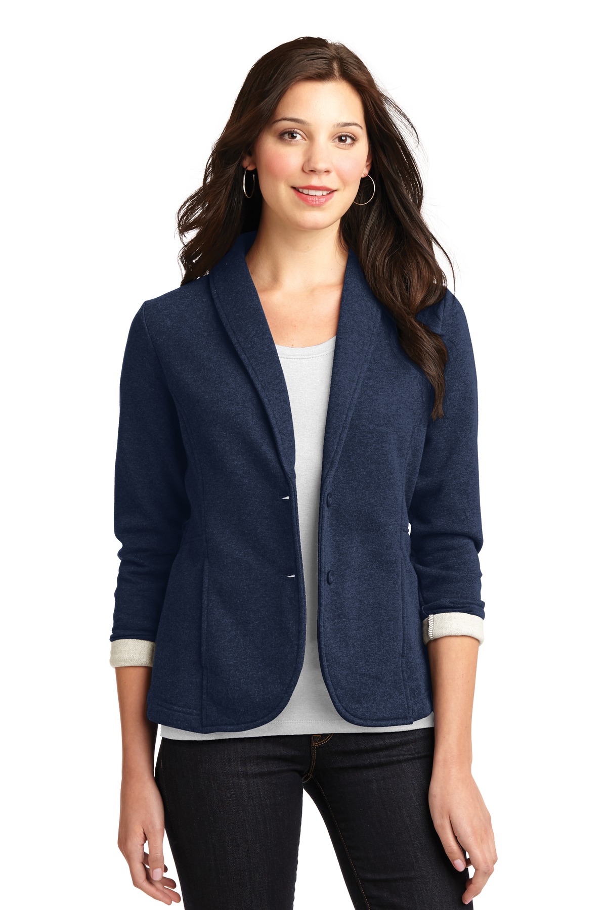 Port Authority L298 Dark Navy Heather