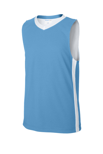 Sport-Tek YST900 Carolina Blue/White