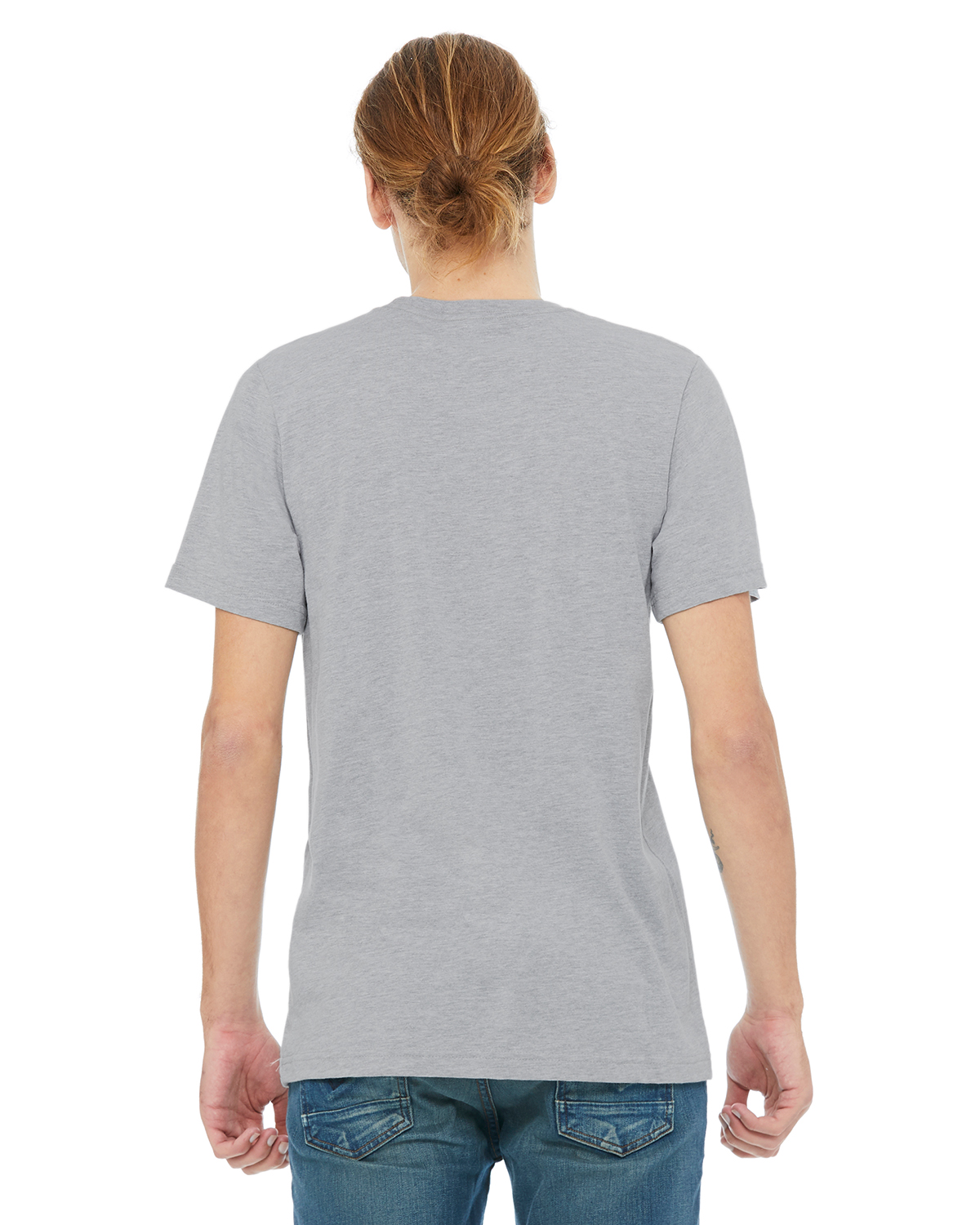 Bella + Canvas 3021 Heather Athletic / Navy