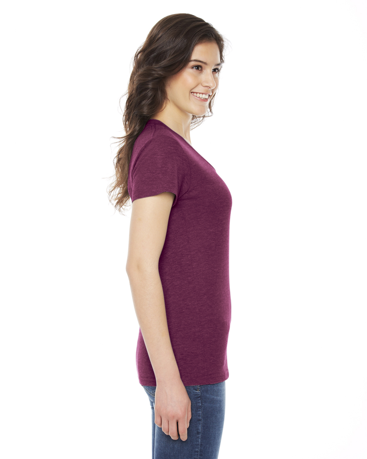 American Apparel TR301W Tri Cranberry