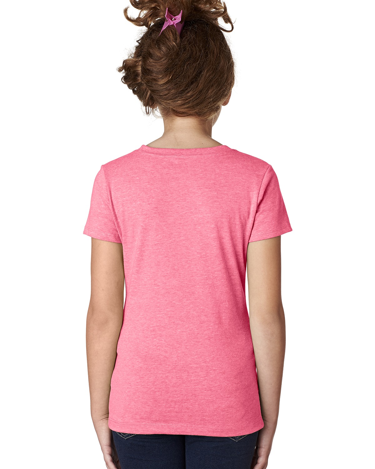 Next Level 3712 Neon Heather Pink