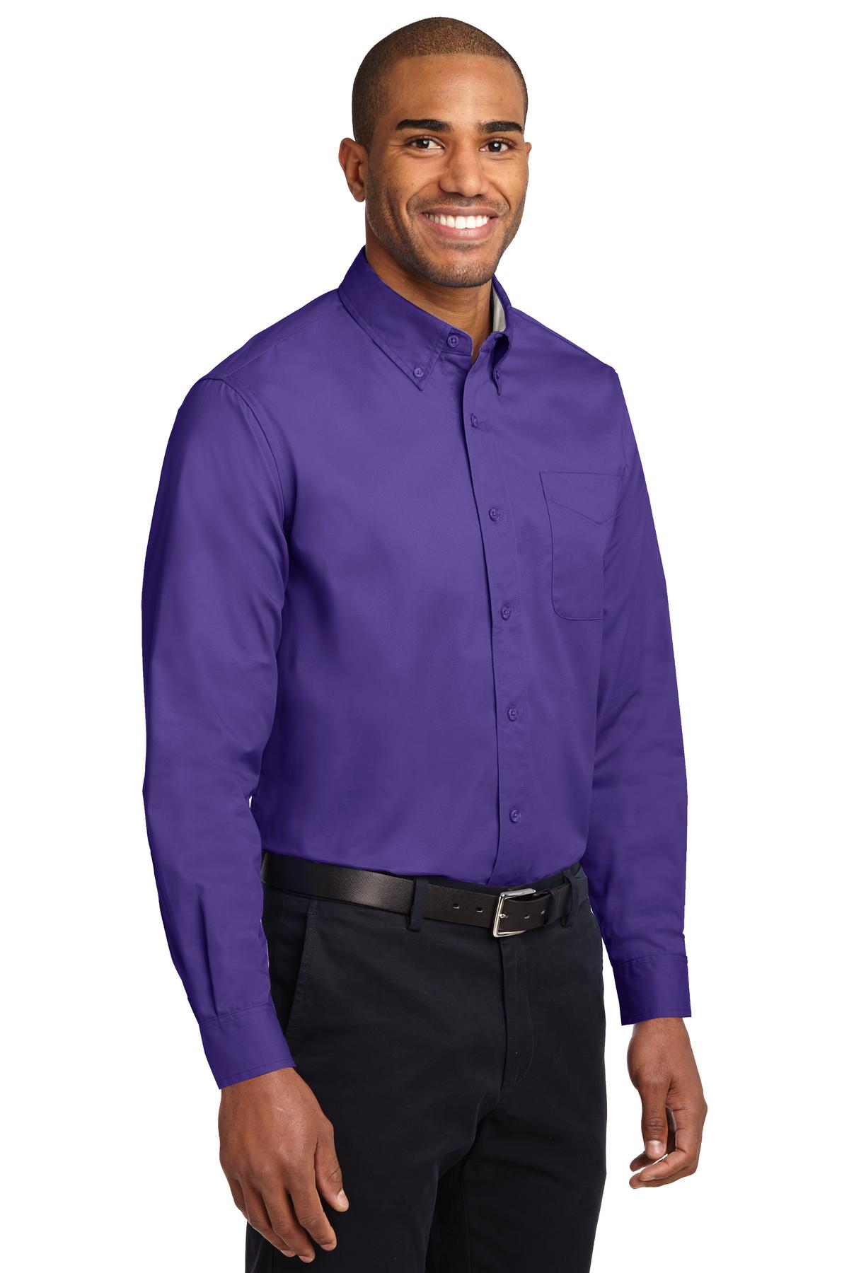 Port Authority S608 Purple