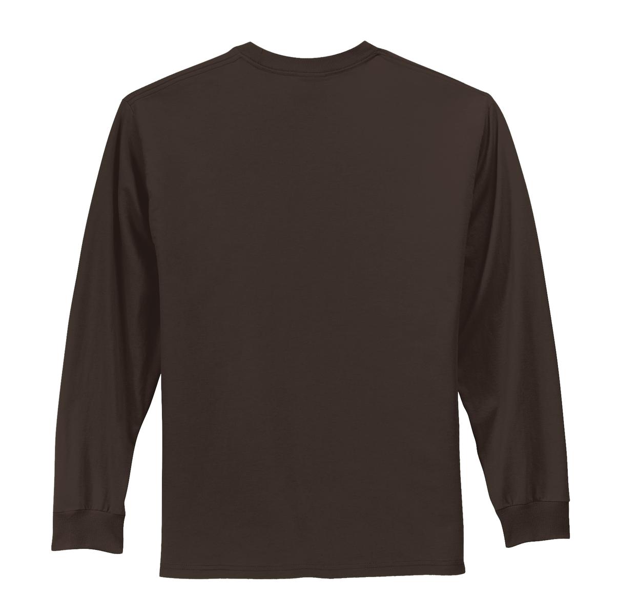 Port & Company PC61LS Dark Chocolate Brown