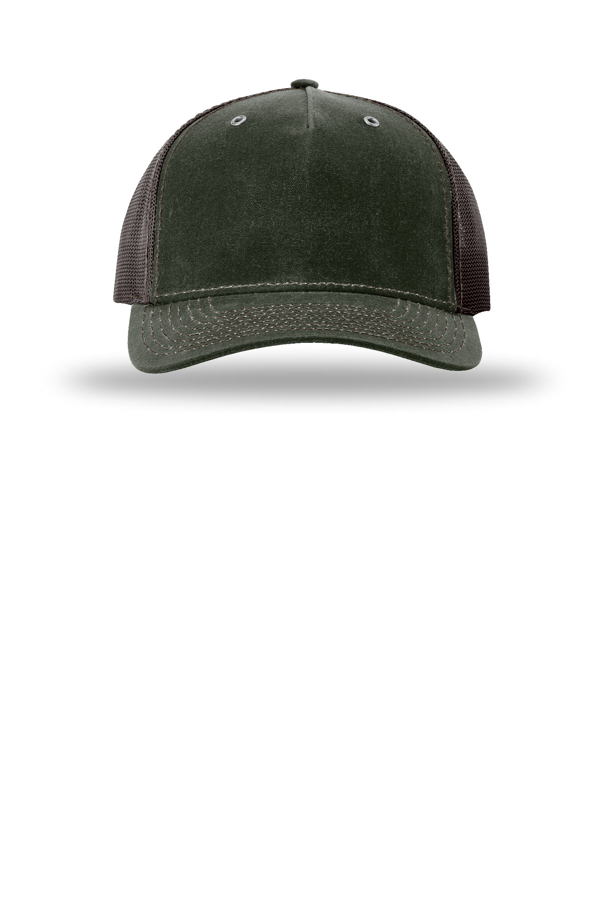 Richardson 112WH Dark Olive/ Coffee