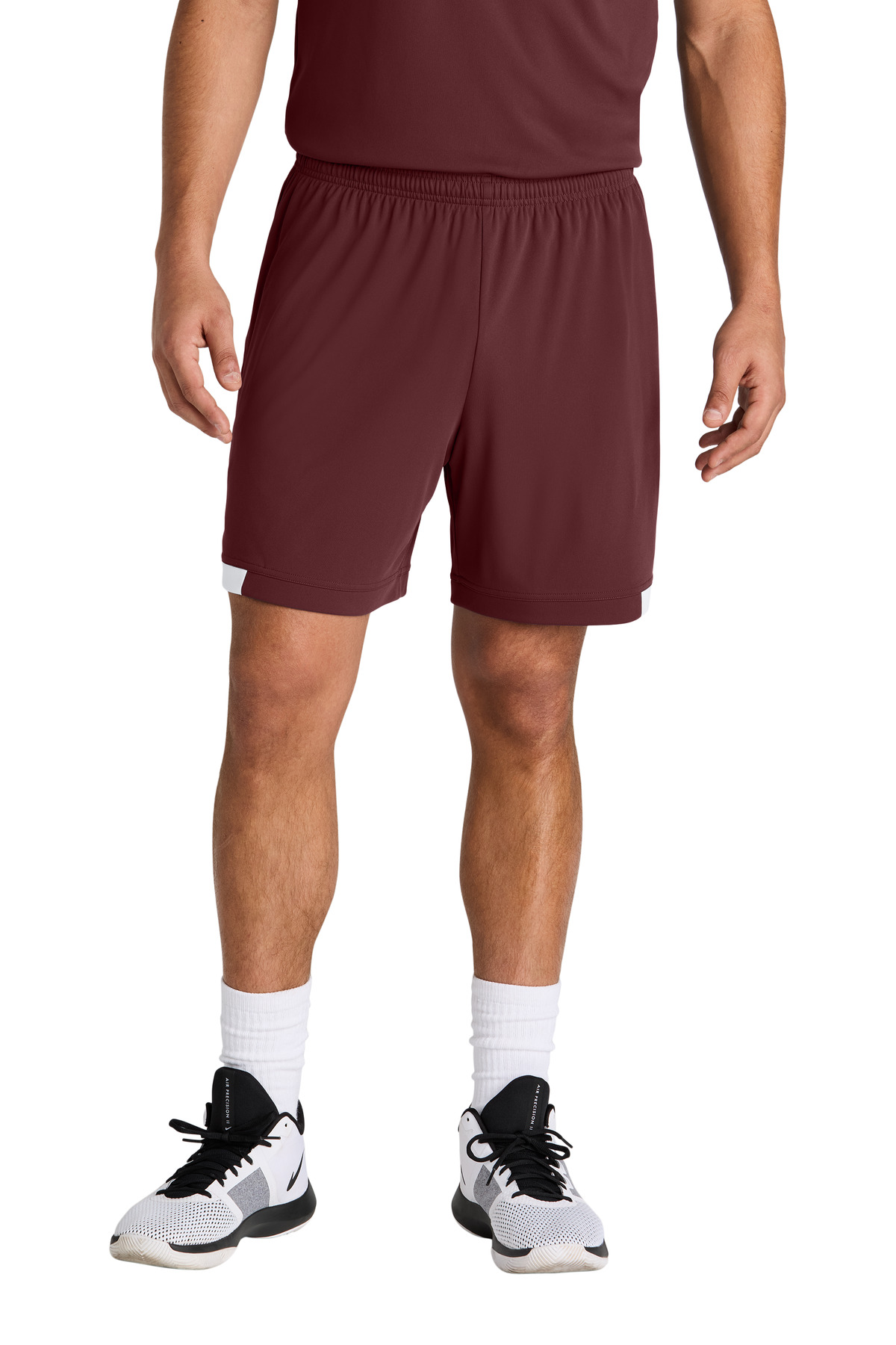 Sport-Tek ST442 Maroon/White