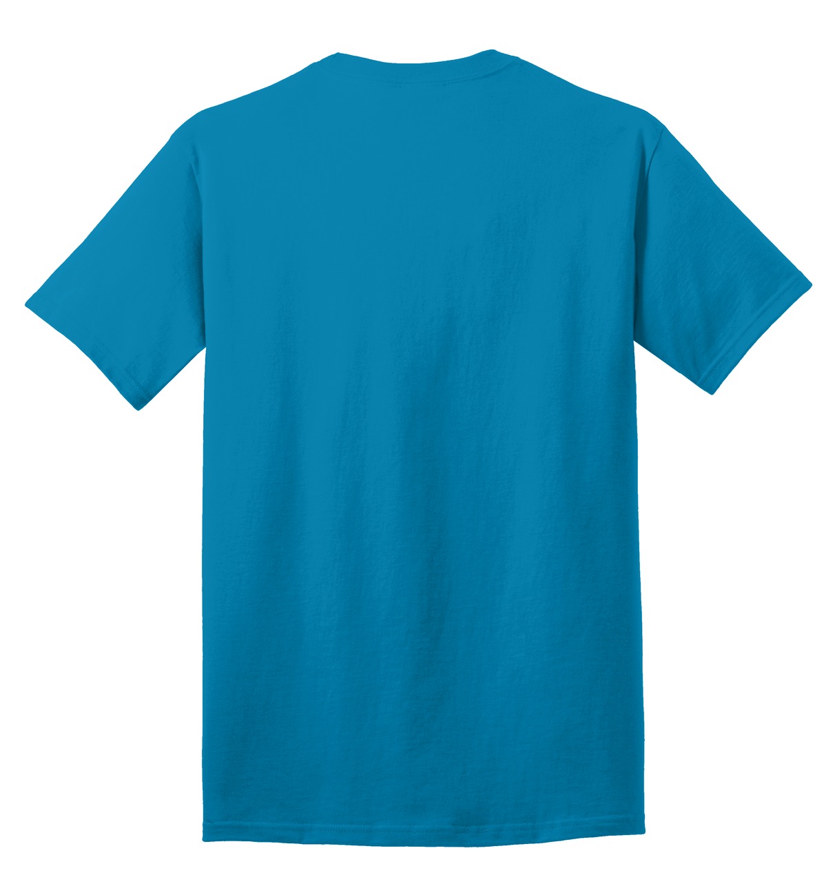 Port & Company Unisex Tall Core Cotton Tee Pc54 T Neon Blue