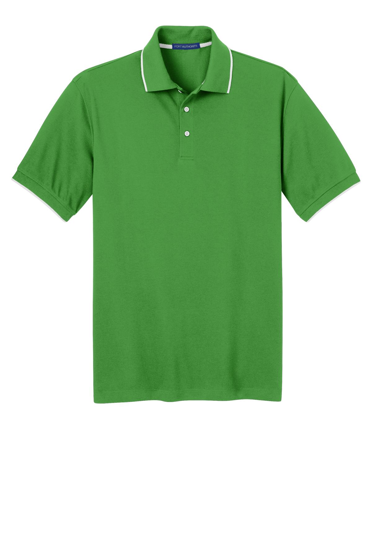 Port Authority K454 Vine Green / White