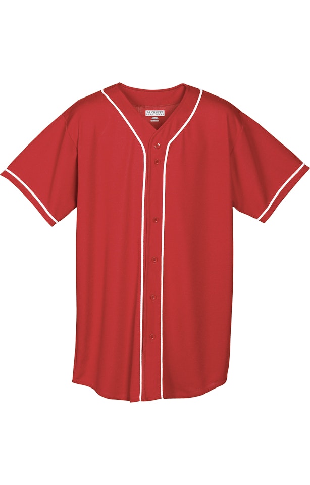 Augusta Sportswear 593 Red / White