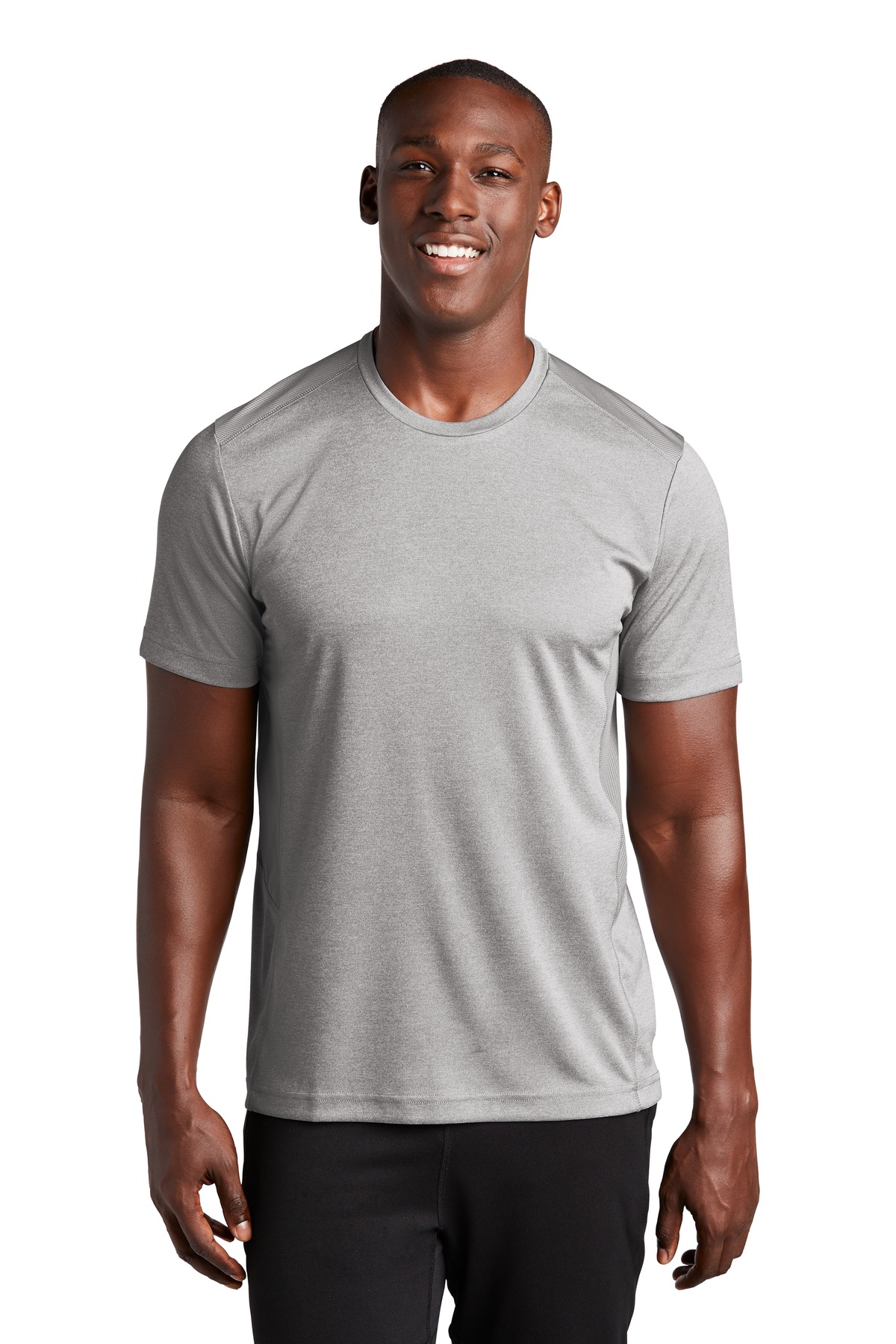 Sport-Tek ST465 Light Gray Heather / L Gray