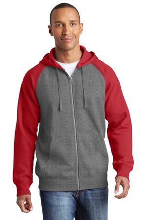 Sport-Tek ST269 Vintage Heather / True Red