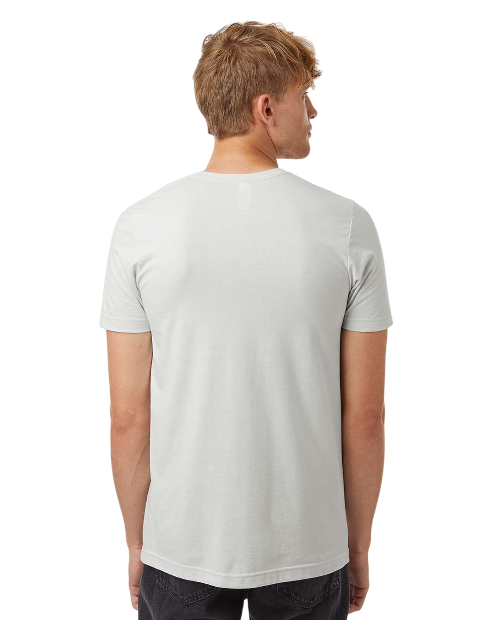 Tultex 602CVC Heather Light Silver