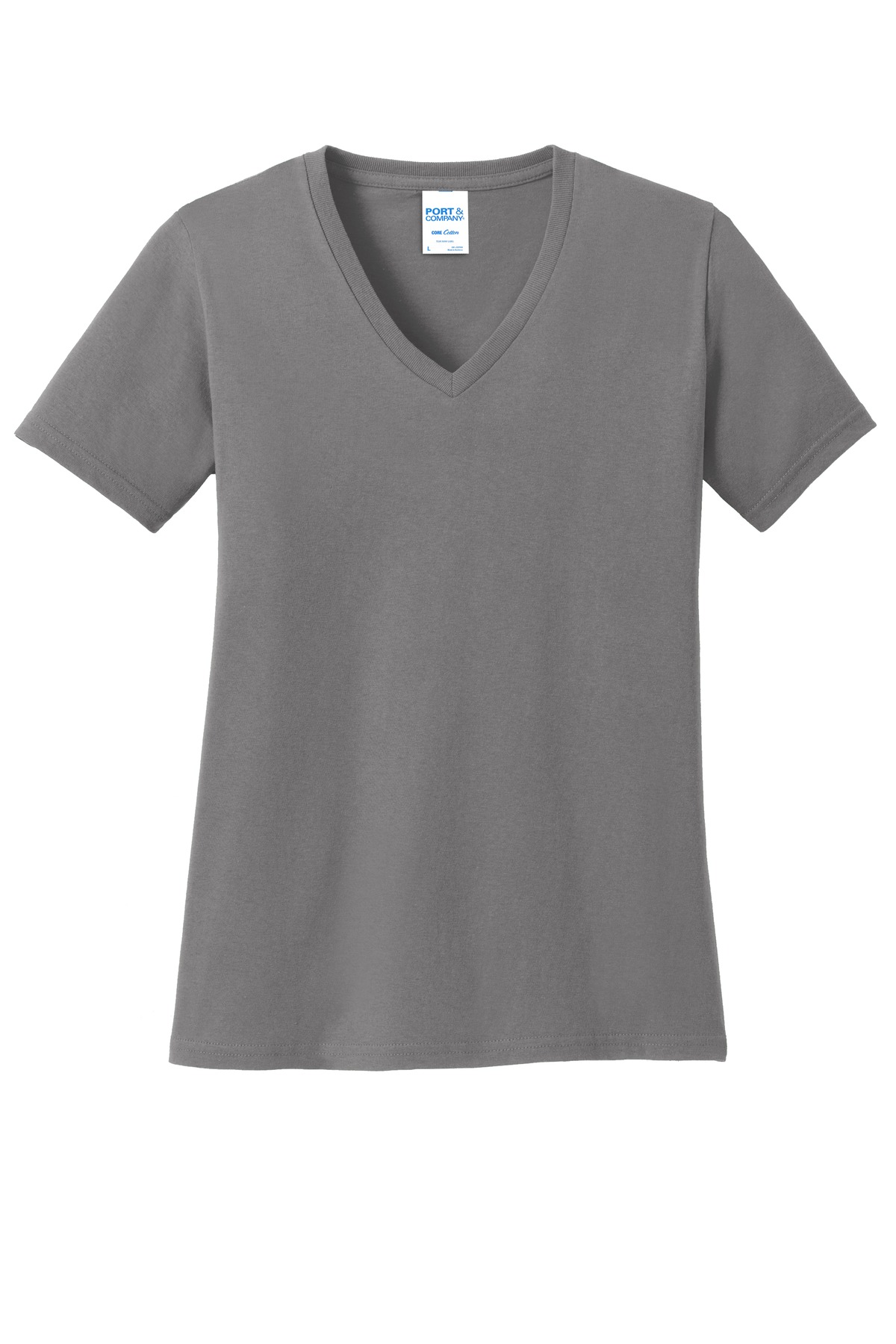 Port & Company LPC54V Medium Gray