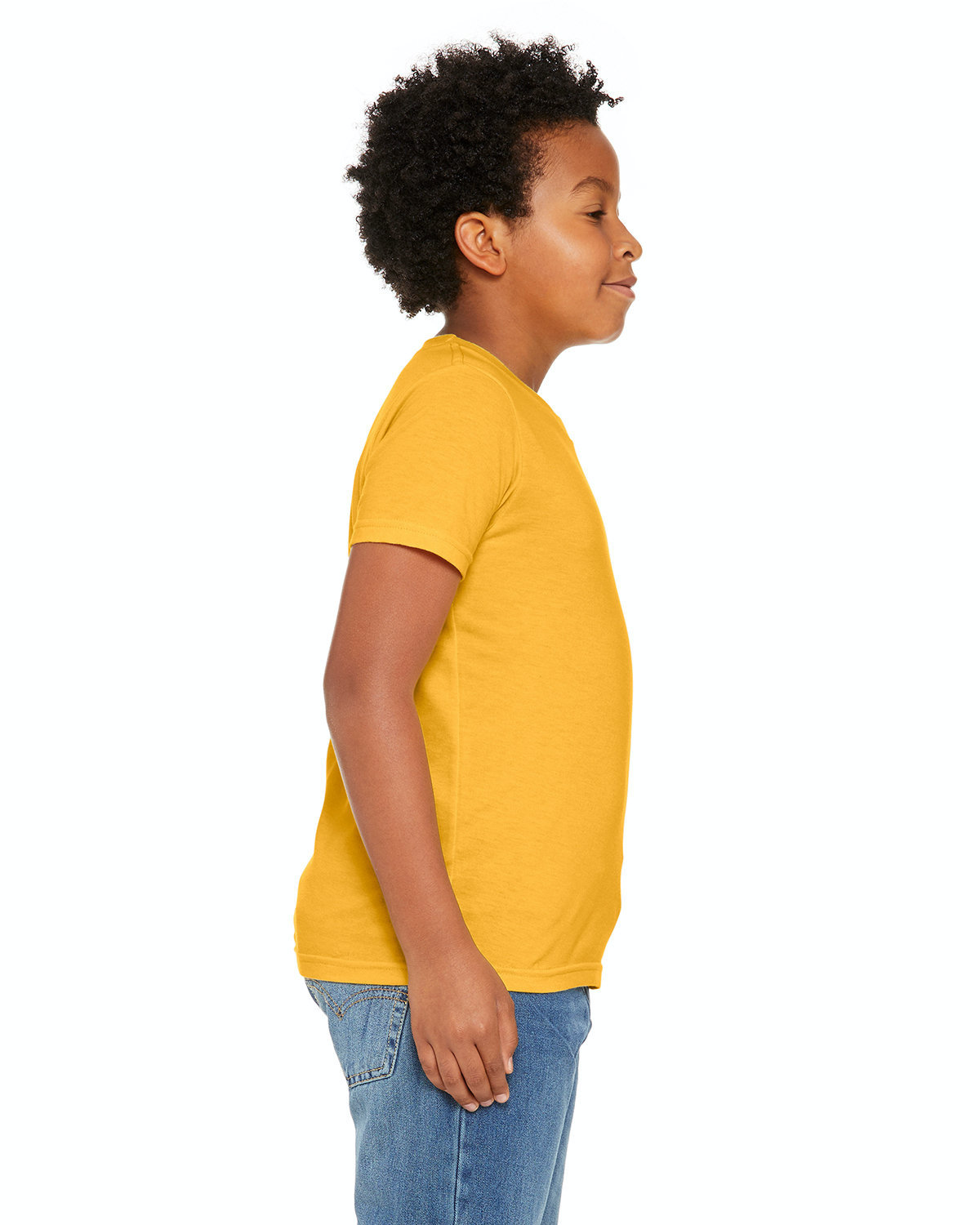 Bella + Canvas 3001YCVC Heather Yellow Gold