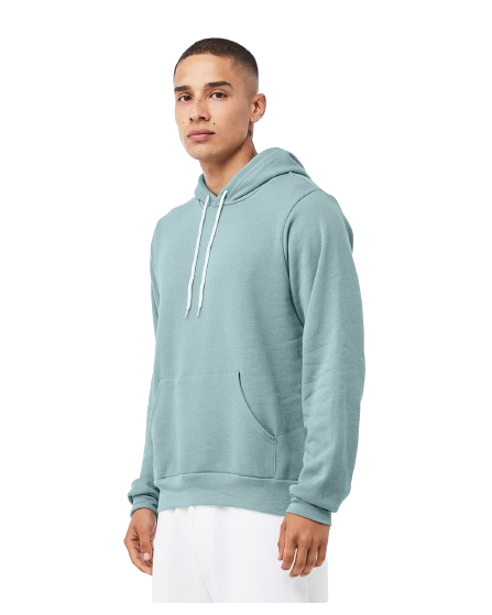 Bella + Canvas 3719 Heather Blue Lagoon