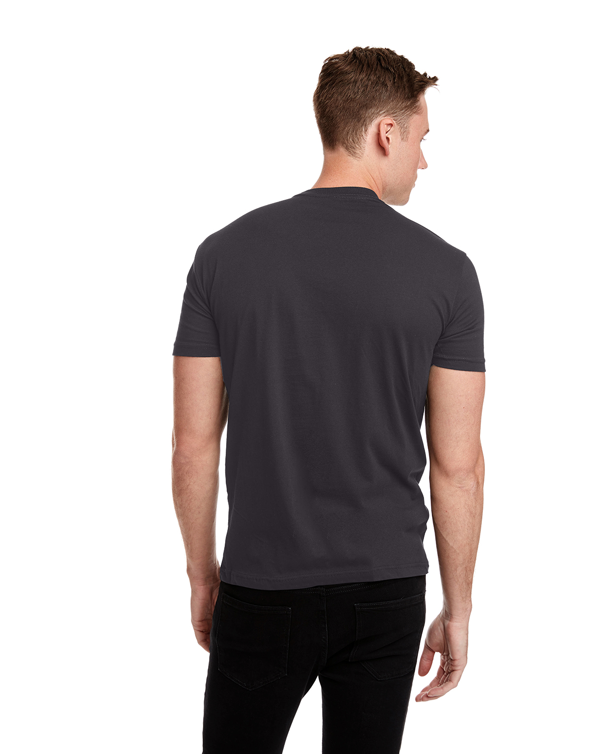 Next Level Unisex Cotton T Shirt 3600 Graphite Black | Jiffy