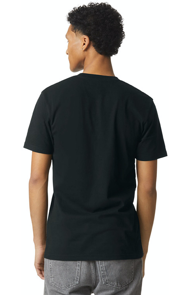 American Apparel Unisex Cvc Henley T Shirt 2004 Cvc Black | Jiffy