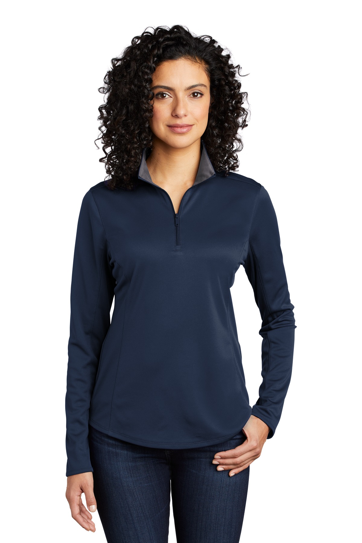 Port Authority LK584 Navy / Steel Gray