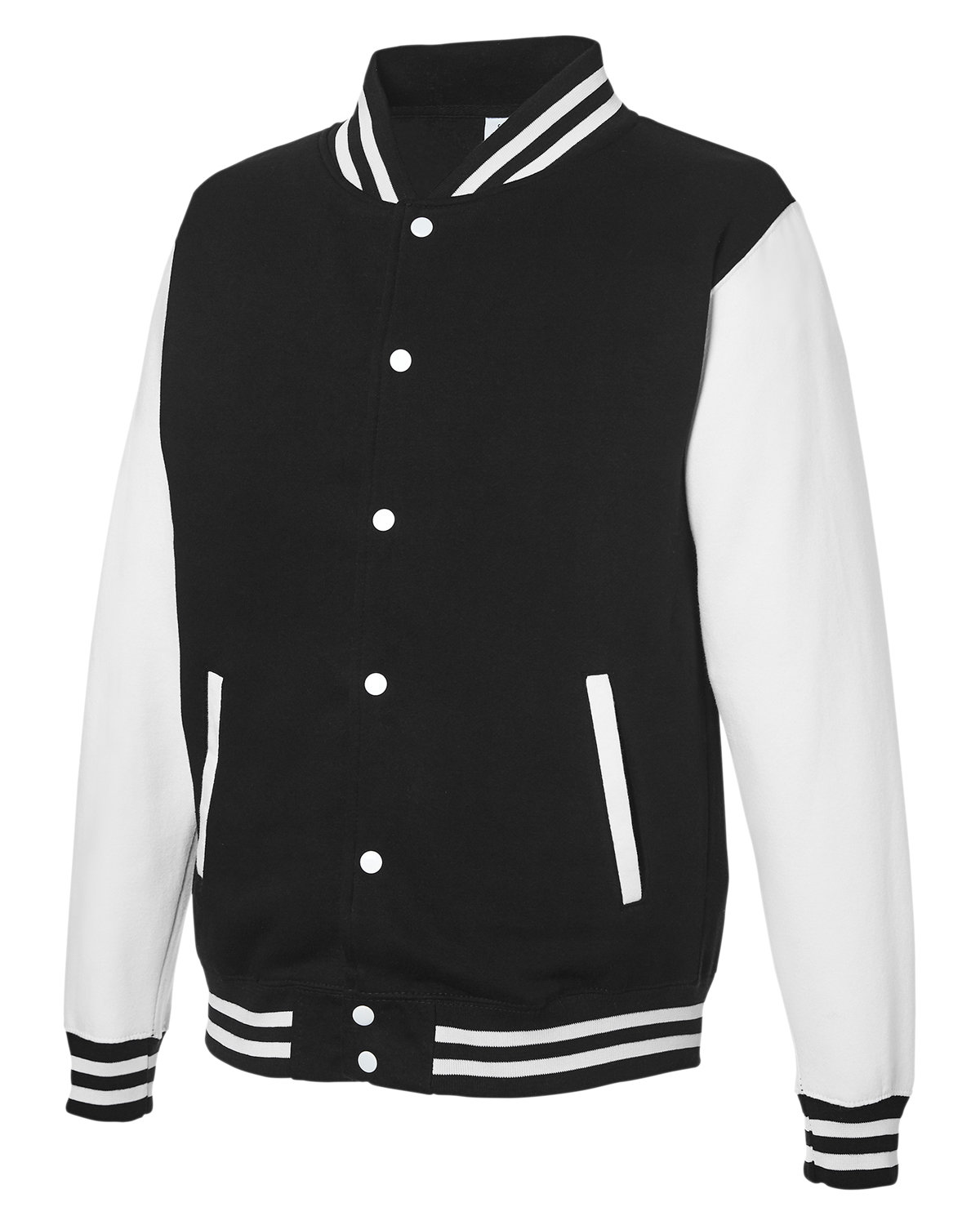 Just Hoods By AWDis JHA043 Jet Black / White