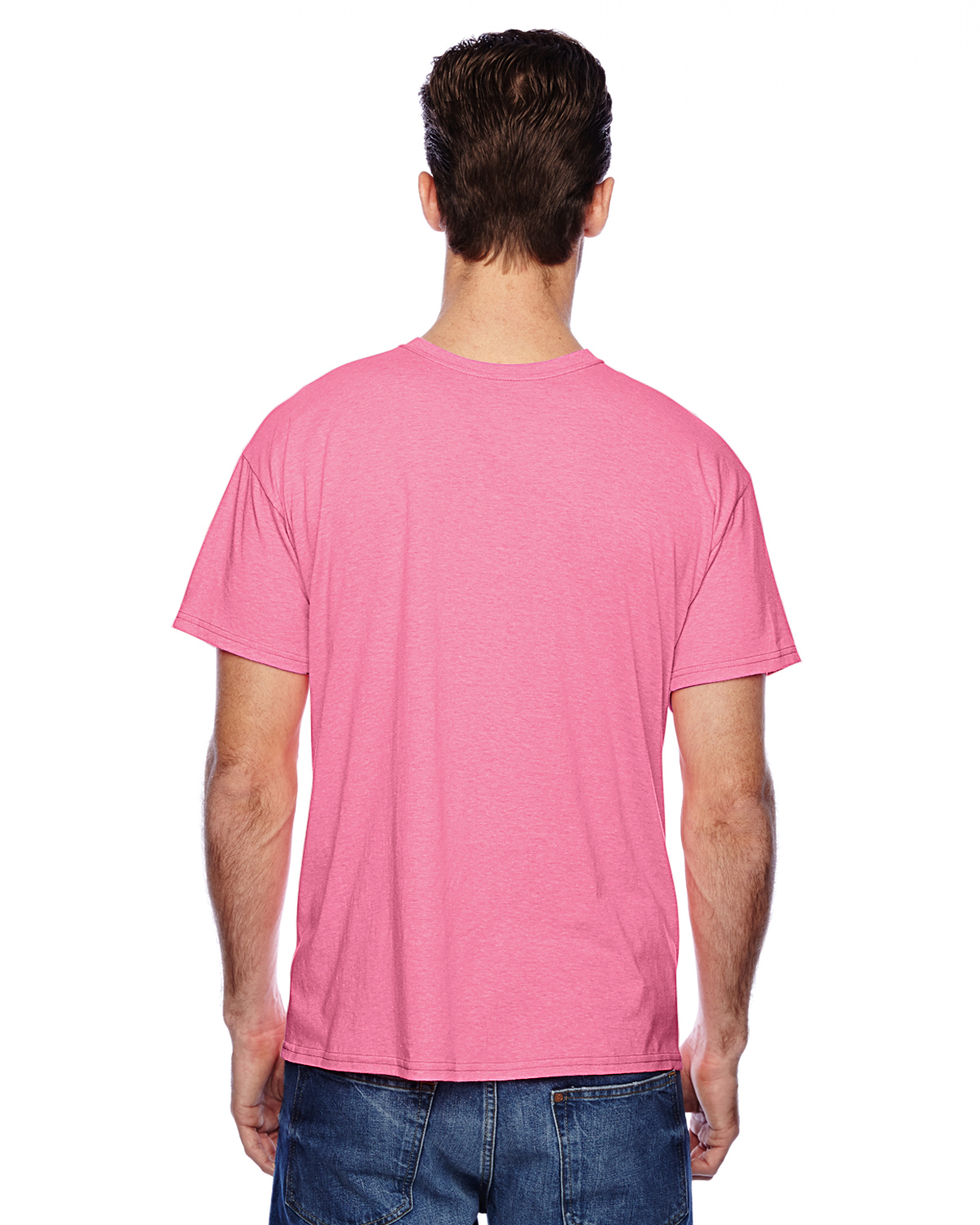 Hanes P4200 Neon Pink Heather