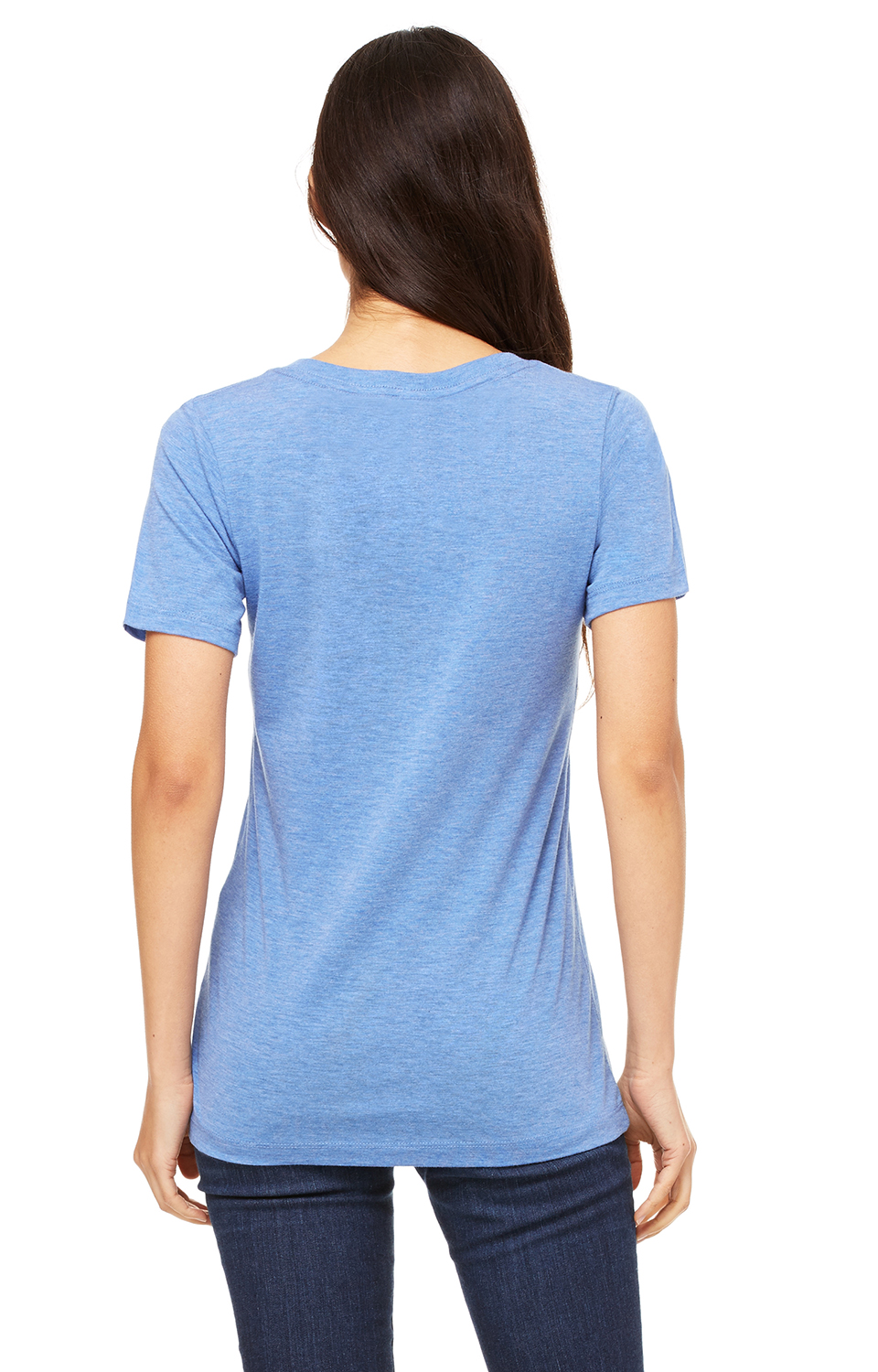Bella + Canvas 6415 Blue Triblend