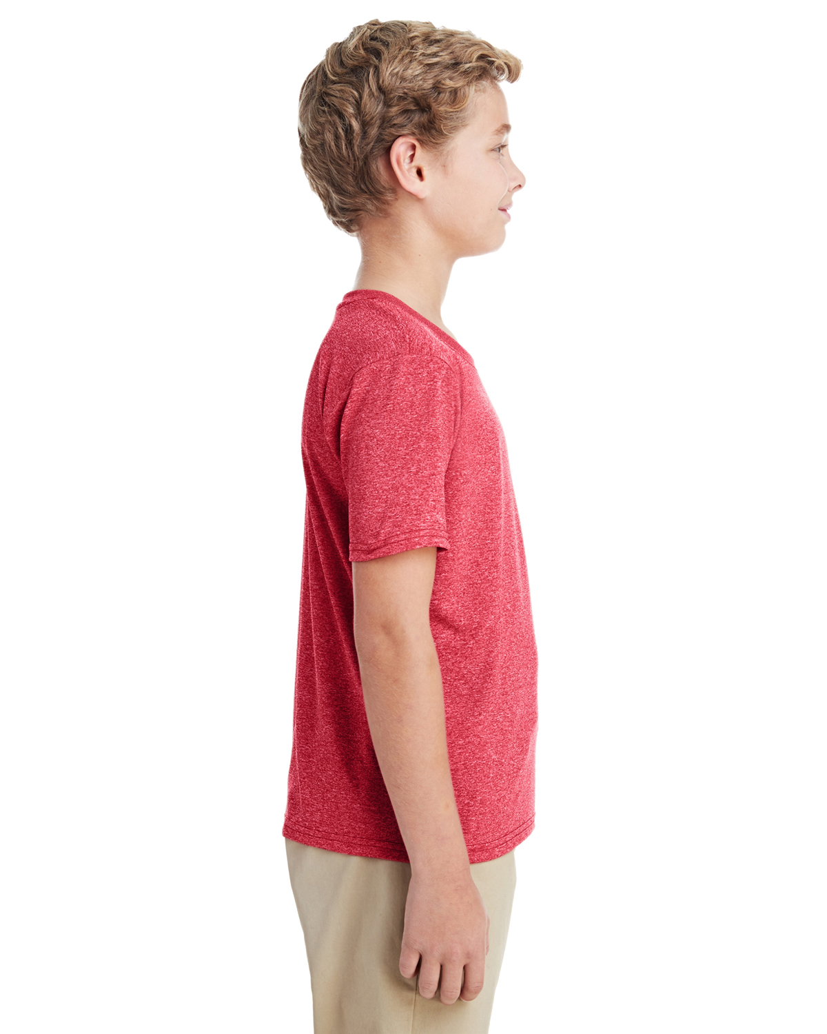 Gildan G460B Heather Sport Scarlet Red