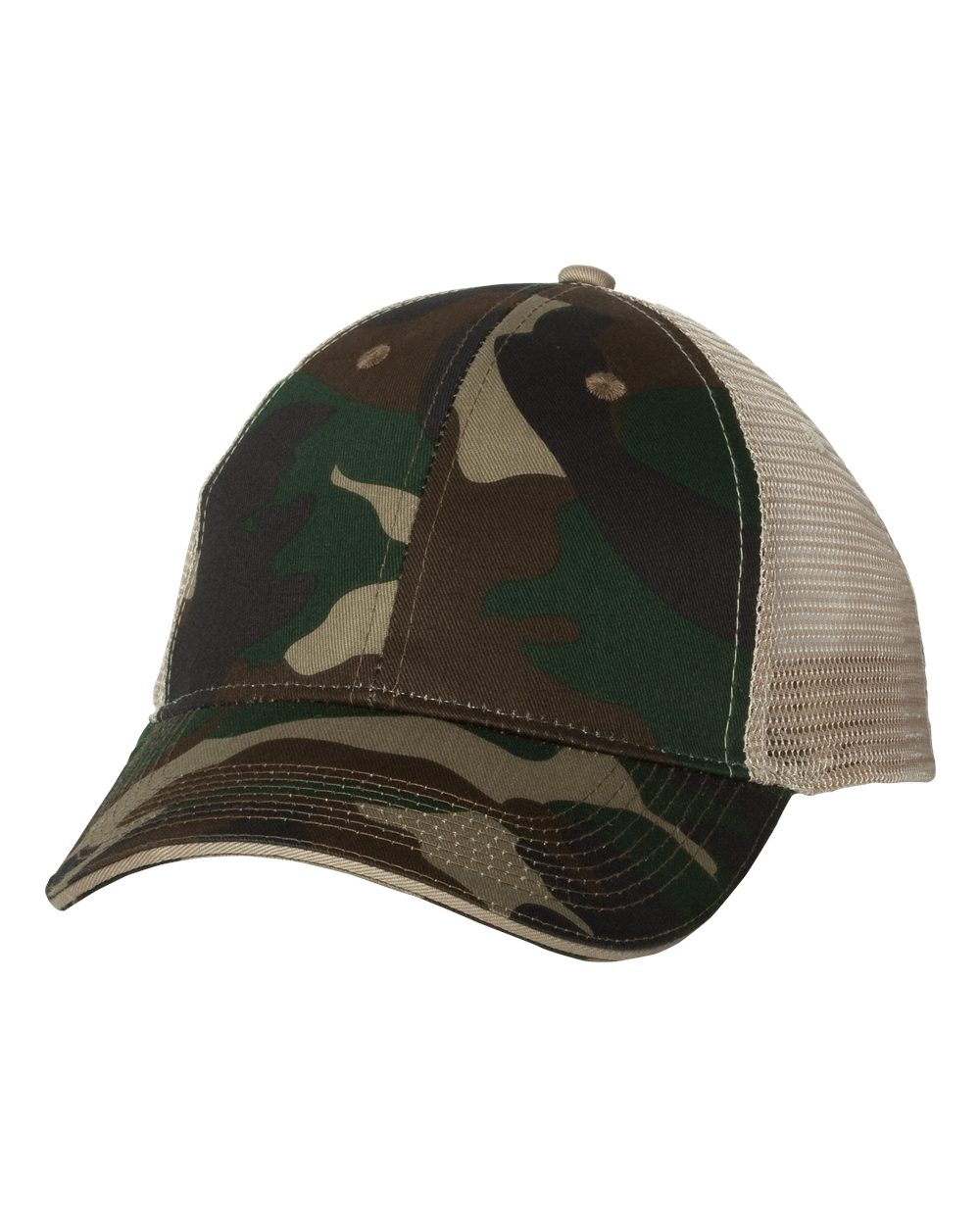 Valucap S102 Green Camo / Tan
