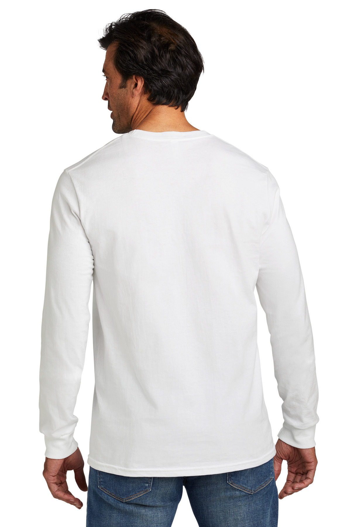 Volunteer Knitwear VL60LS White