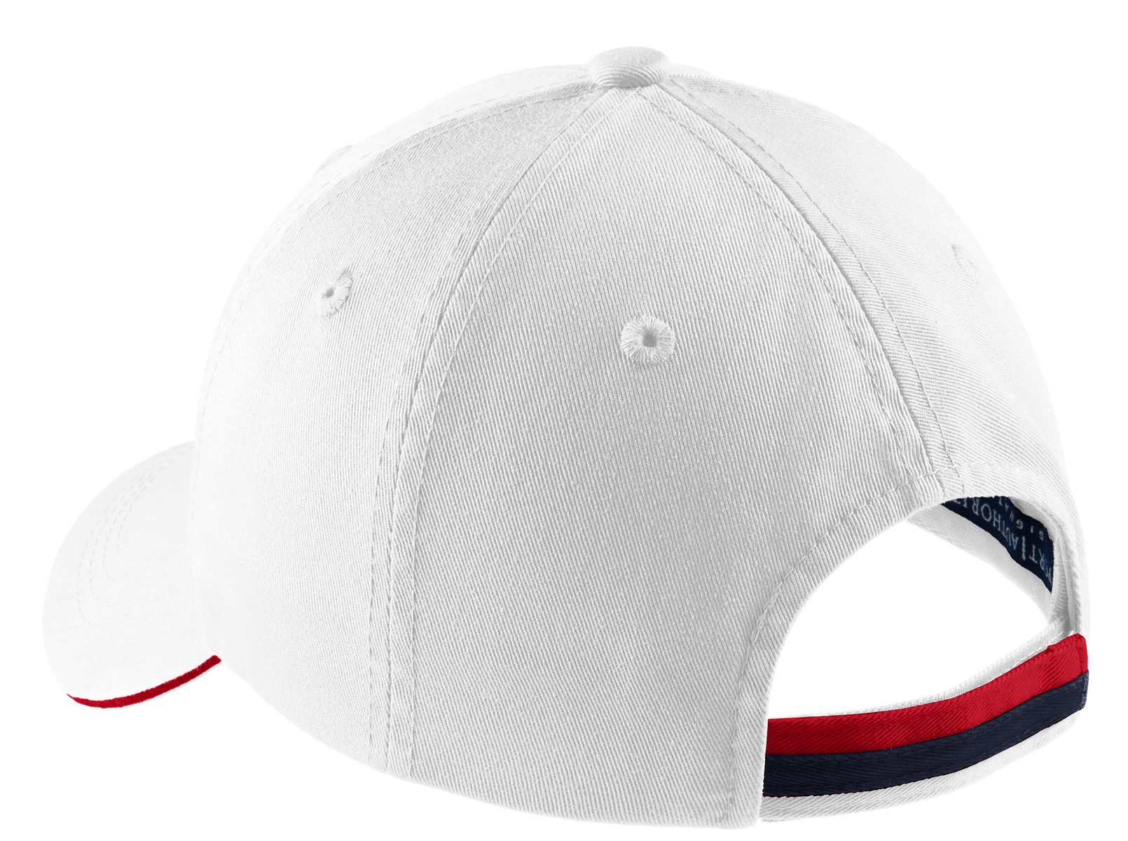 Port Authority C830 White / Cl Navy / Red