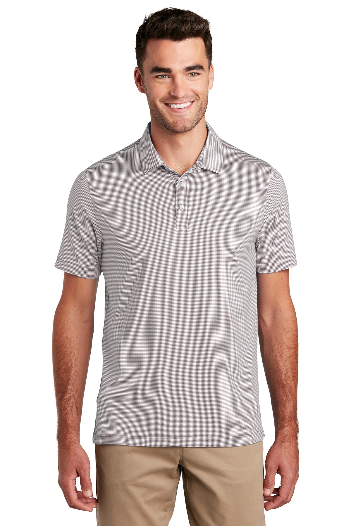Port Authority K646 Gusty Gray / White