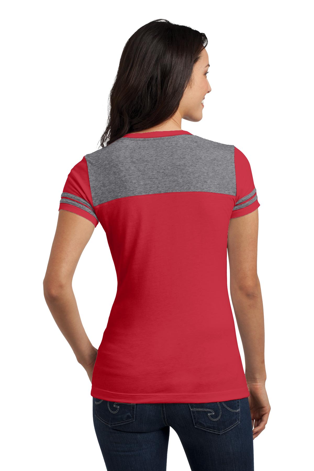 District DT264 New Red / Heather Nickel