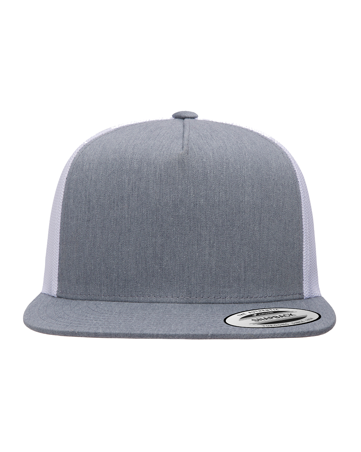 Yupoong 6006 Heather/ White