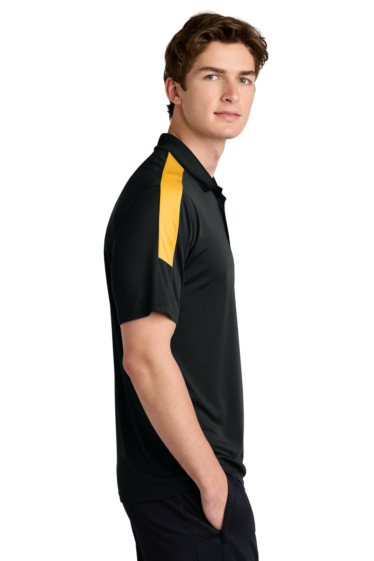 Sport-Tek ST104 Black / Gold