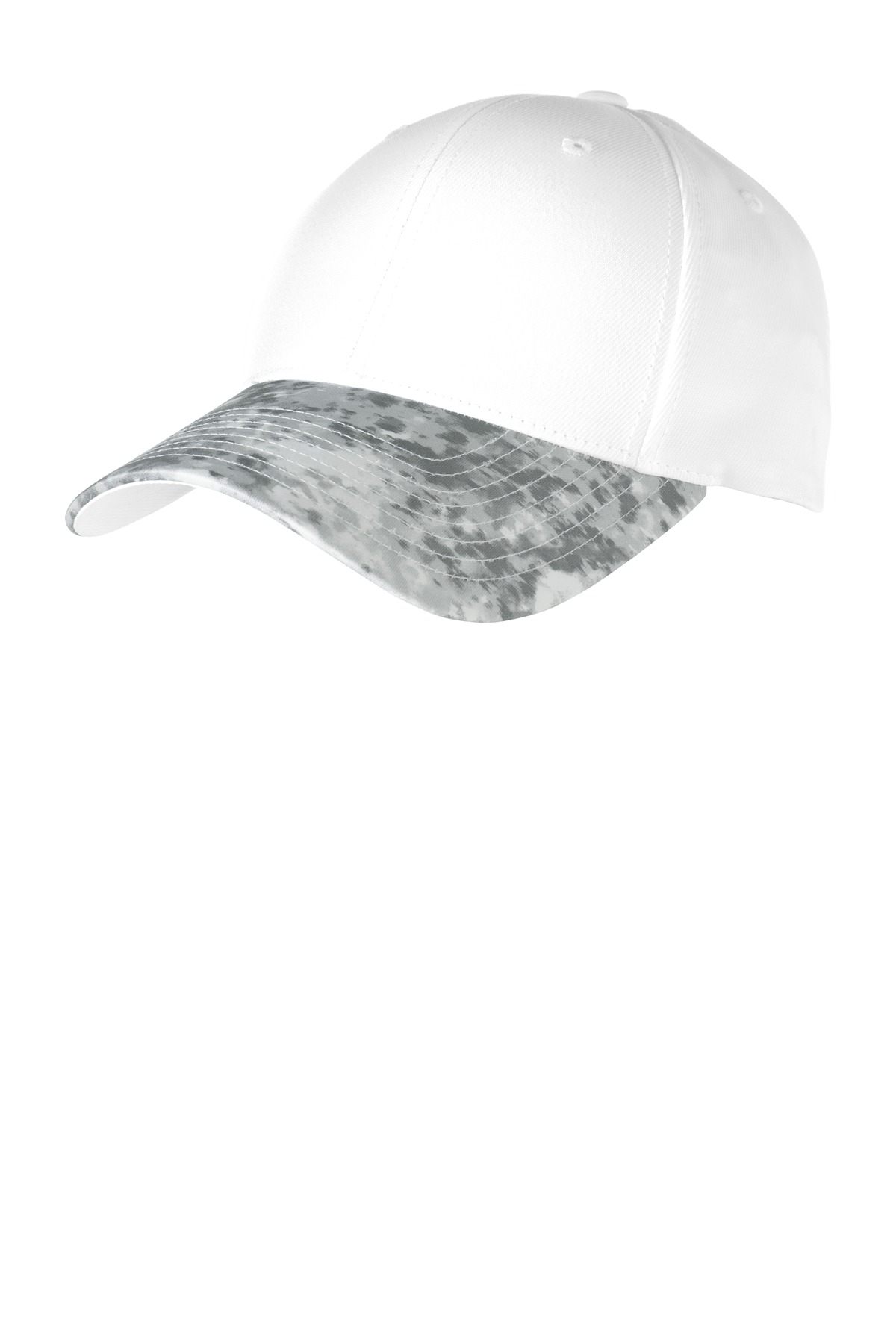 Sport-Tek STC32 Dark Smoke Gray / White