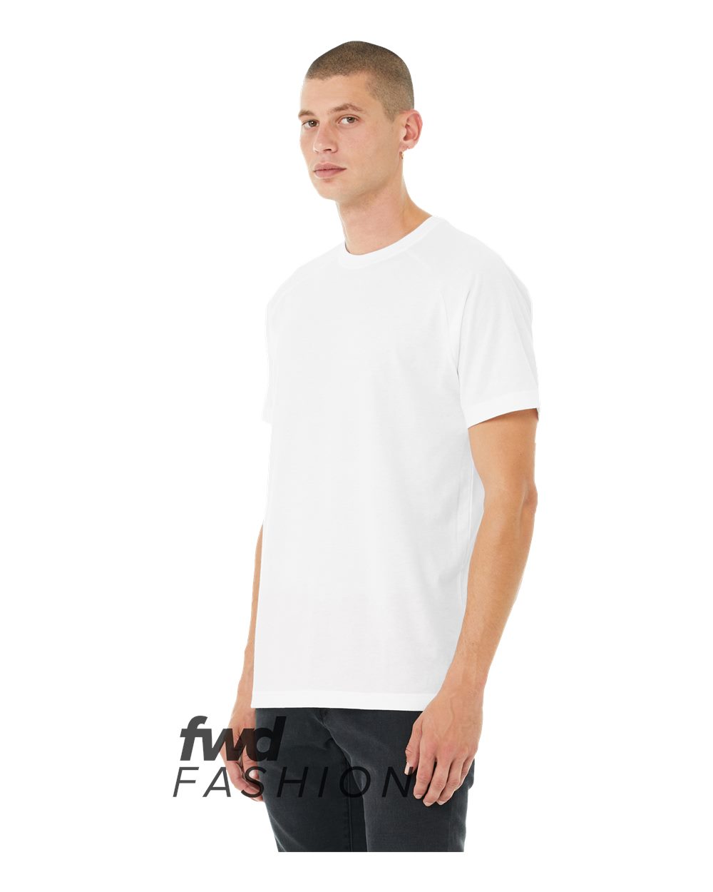 Bella + Canvas 3201 Solid White Blend