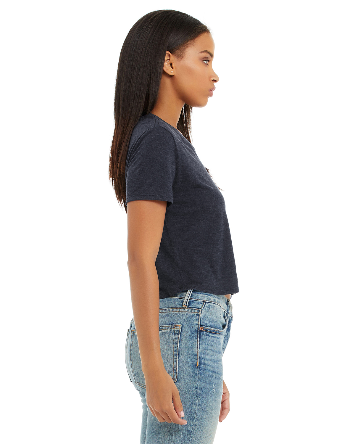 Bella + Canvas B8882 Heather Navy