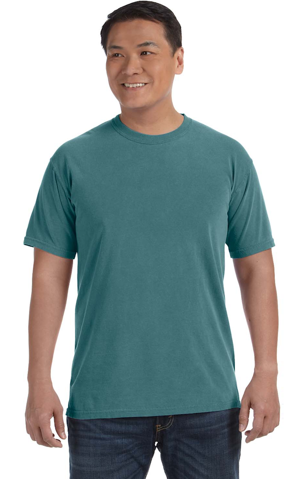 Comfort Colors Unisex Heavyweight Rs T Shirt C1717 Blue Spruce Jiffy