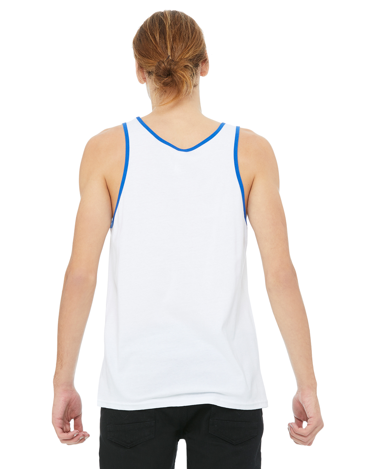 Bella + Canvas 3480 White / True Royal