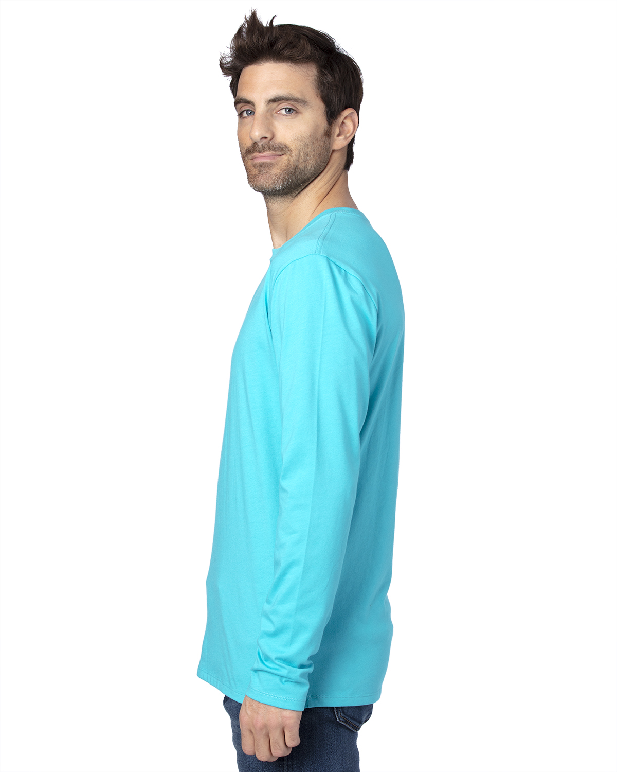 Threadfast Apparel 100LS Pacific Blue