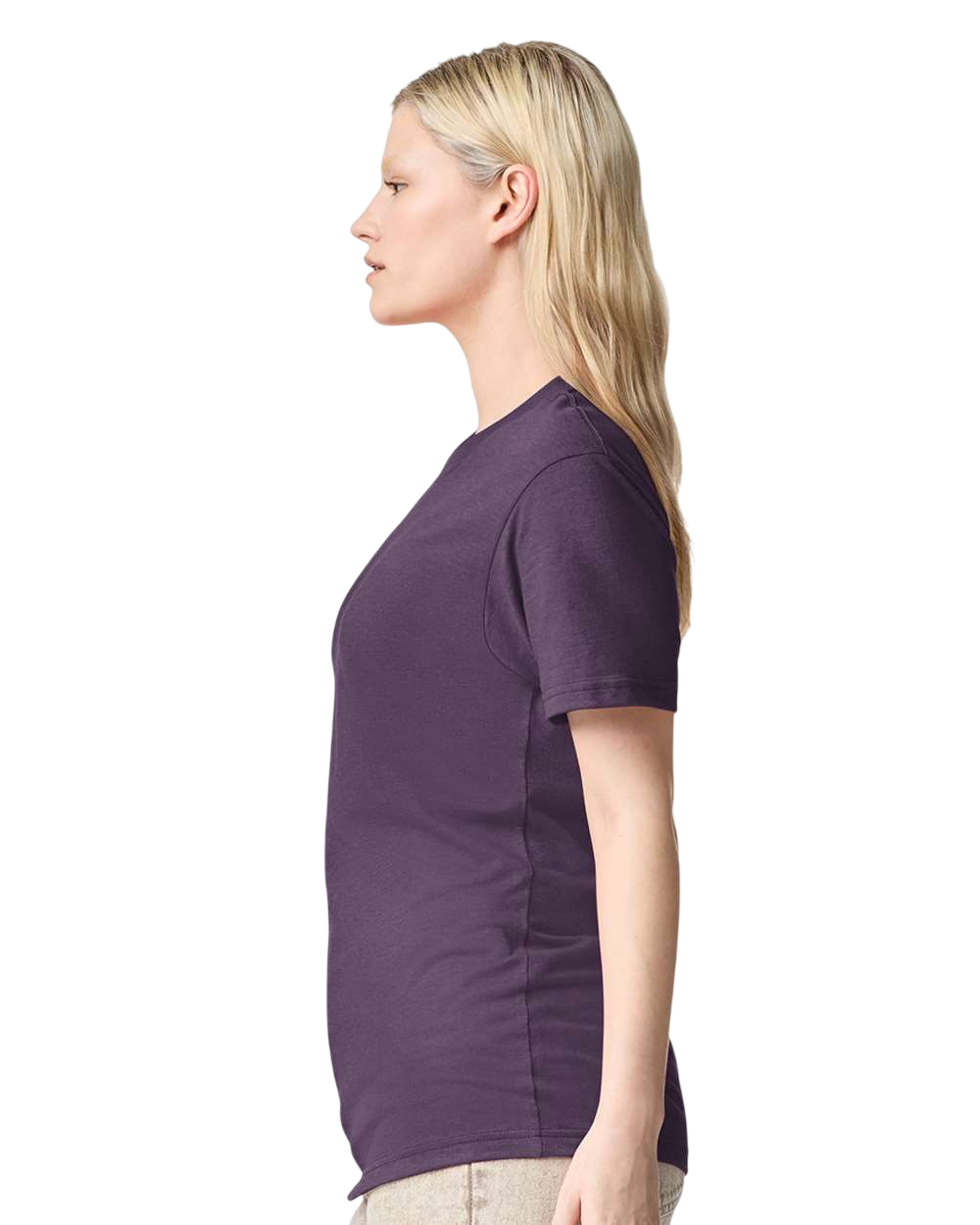 American Apparel 2001CVC Heather Grape