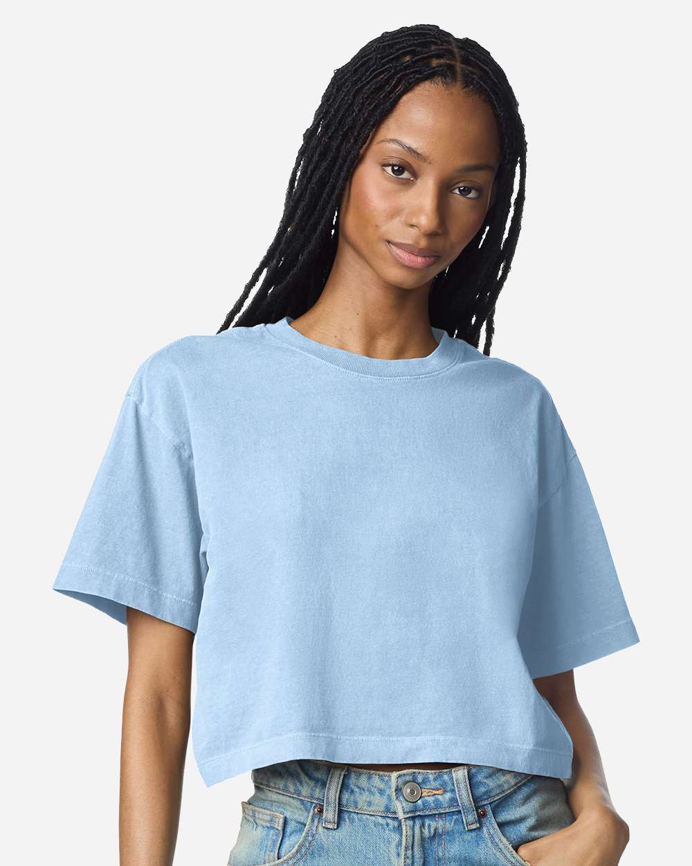 American Apparel 1302GD Faded Powder Blue