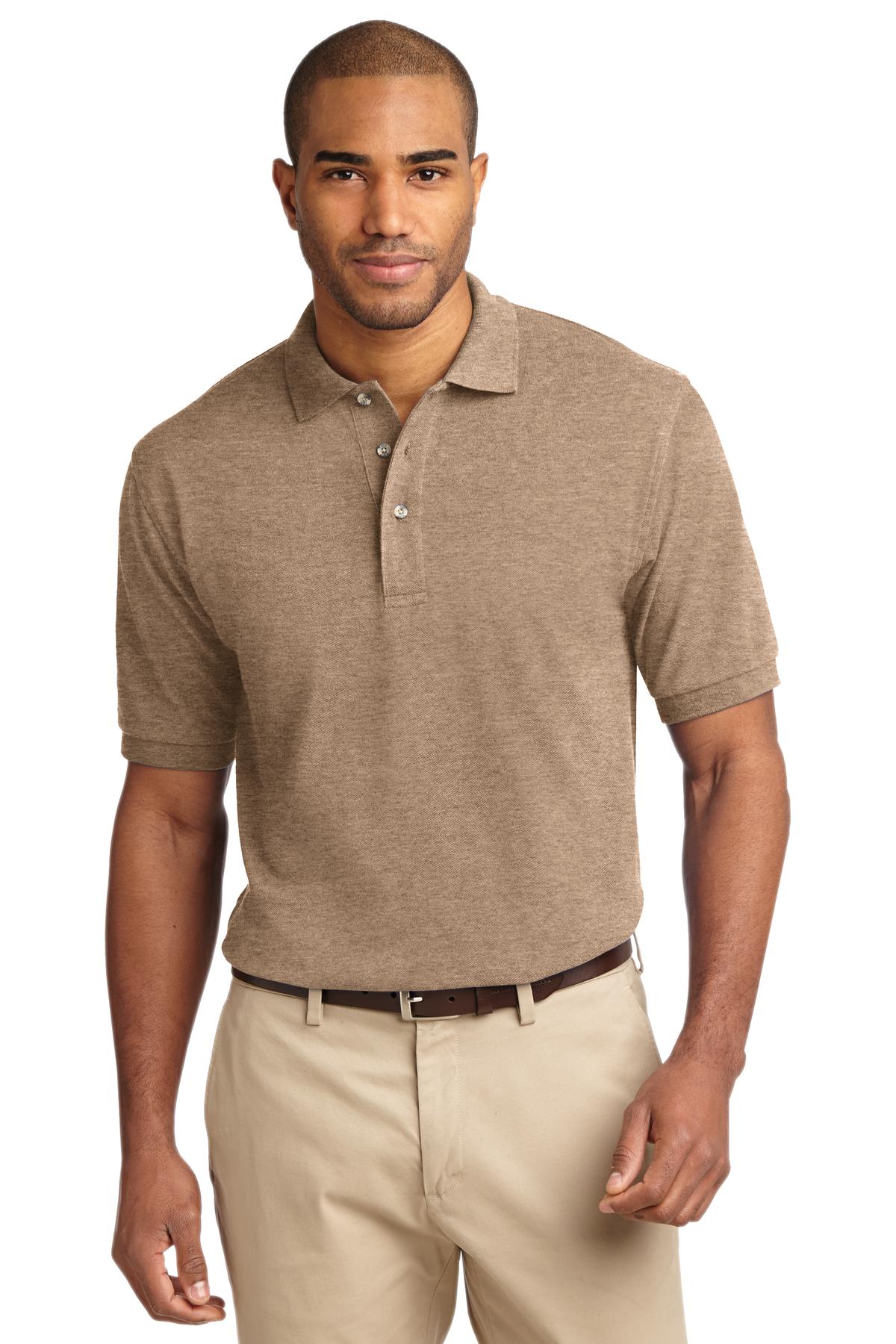 Port Authority K420 Khaki Heather