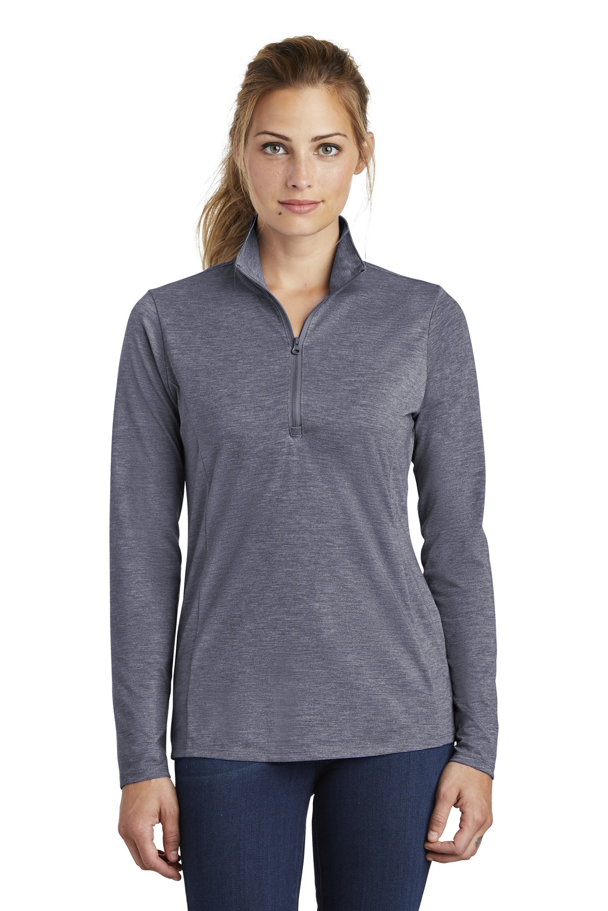 Sport-Tek LST407 True Navy Heather