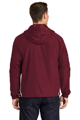 Sport-Tek JST63 Maroon / White