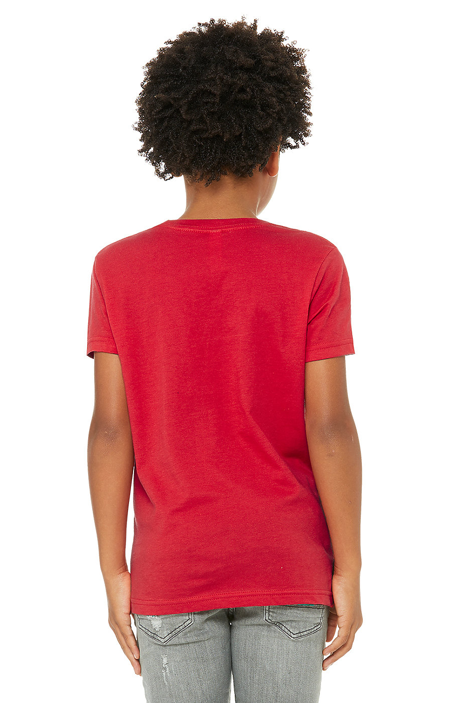 Bella + Canvas 3001Y Red