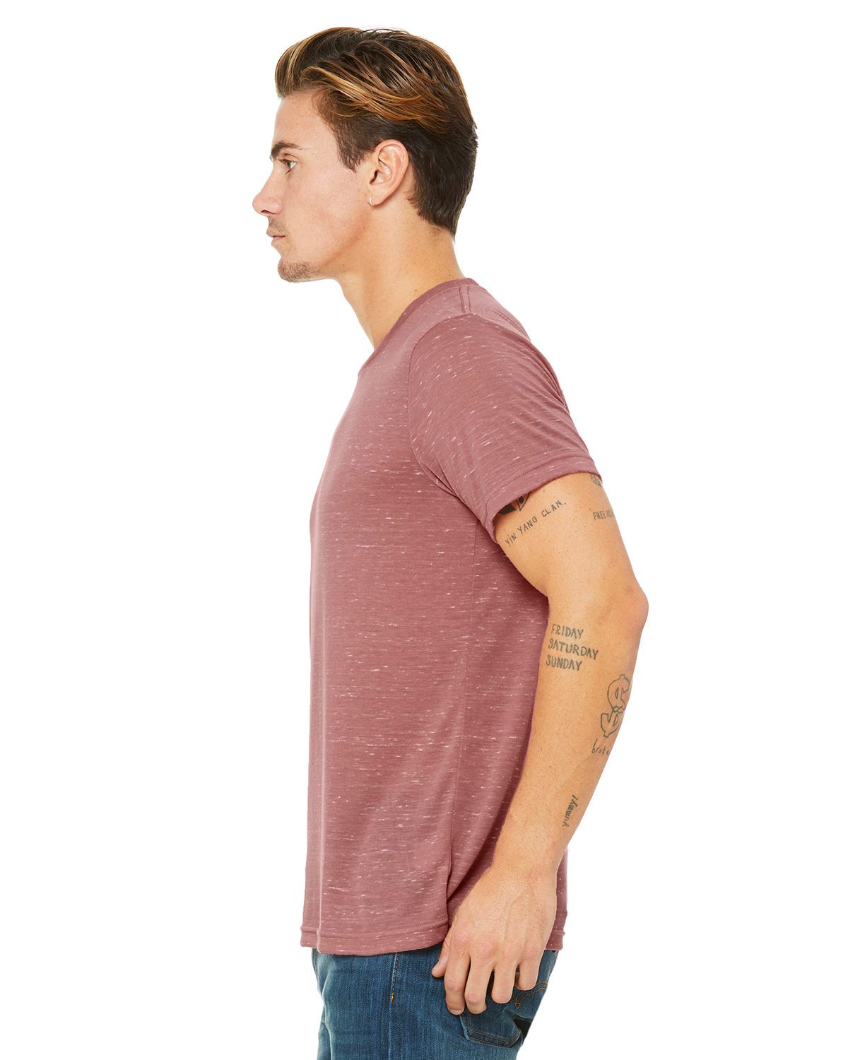 Bella + Canvas 3650 Mauve Marble