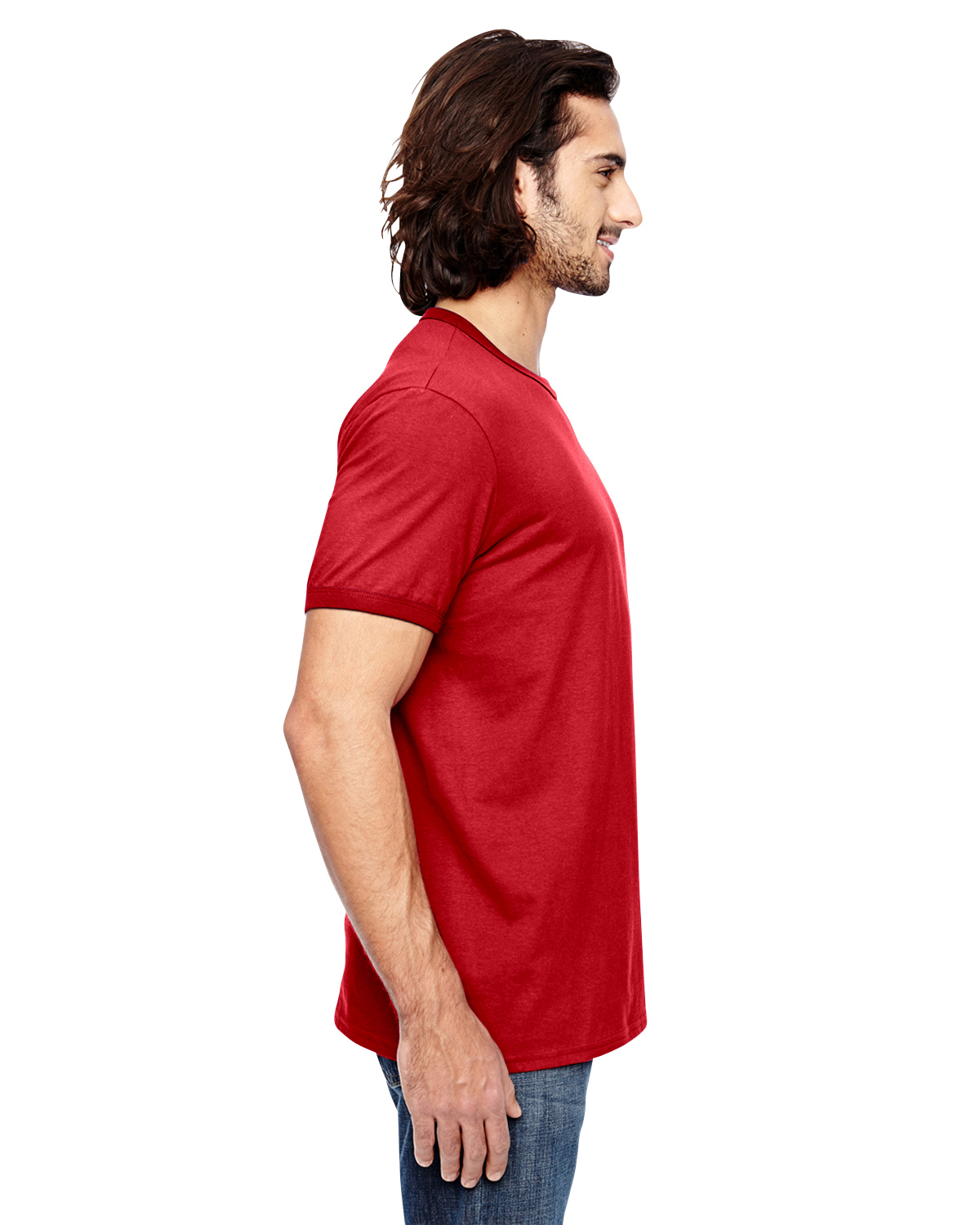 Anvil 988AN Heather Red / Red