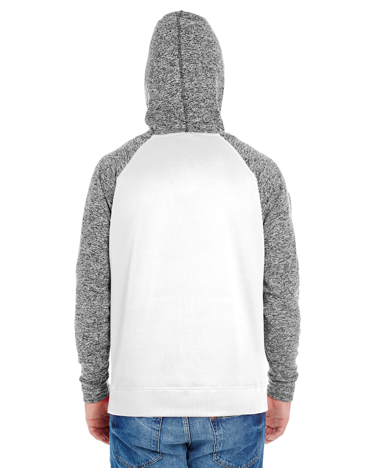 J America JA8612 White / Charcoal Fleck