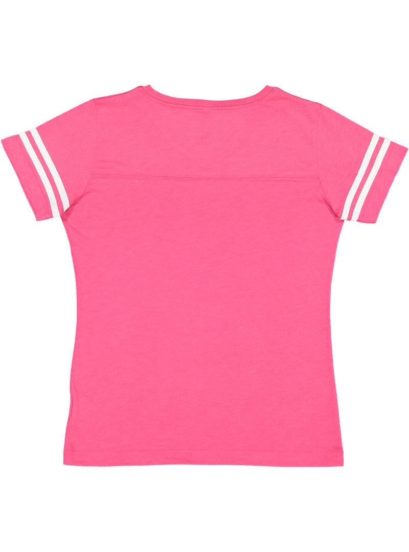 LAT 3537 Vintage Heather Pink / Blend White